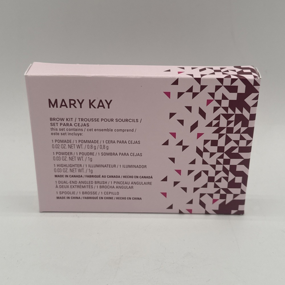 Mary Kay BRUNETTE Brow Kit includes Pomade, Powder & Highlighter NIB